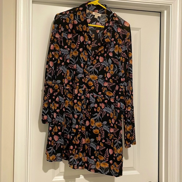 Style and co 3X collared empire waist tunic - Picture 1 of 1